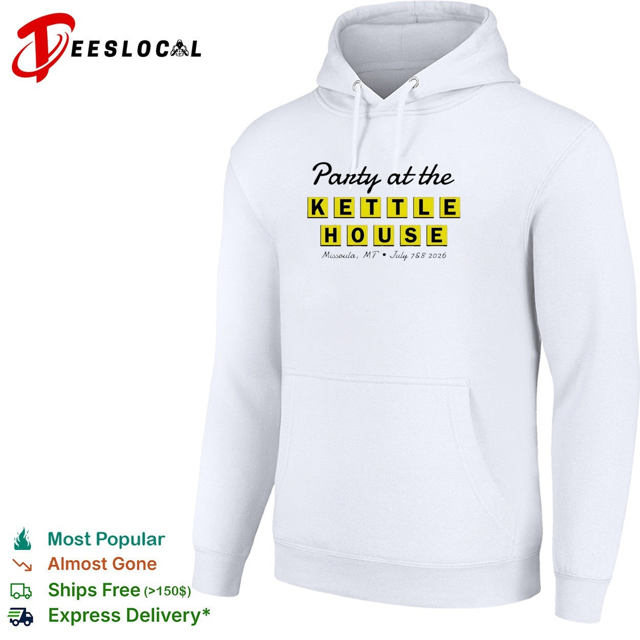 Party at the Kettle House Missoula Montana shirt