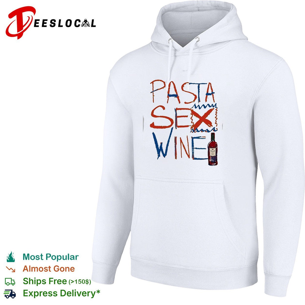 Pasta sex wine bottle shirt