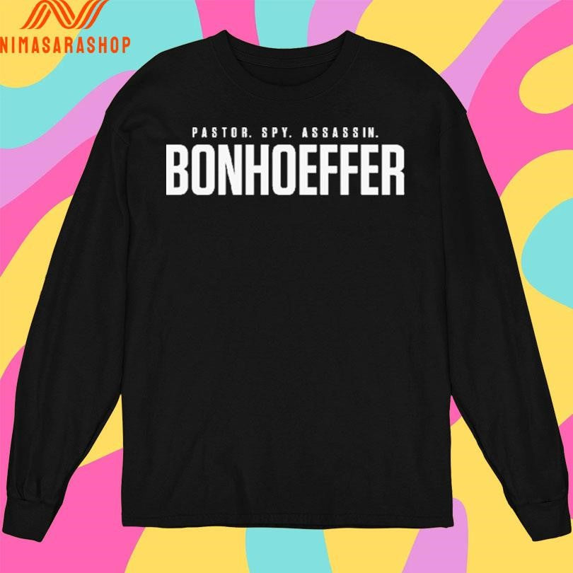 Pastor Spy Assassin Bonhoeffer Shirts