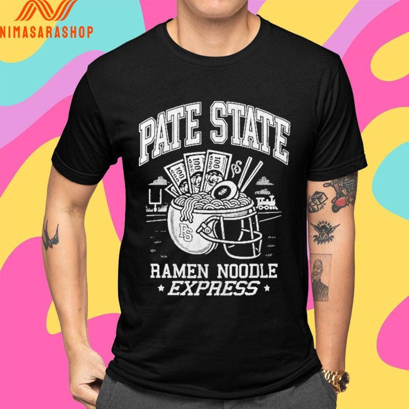 Pate State Ramen Noodle Express Shirts
