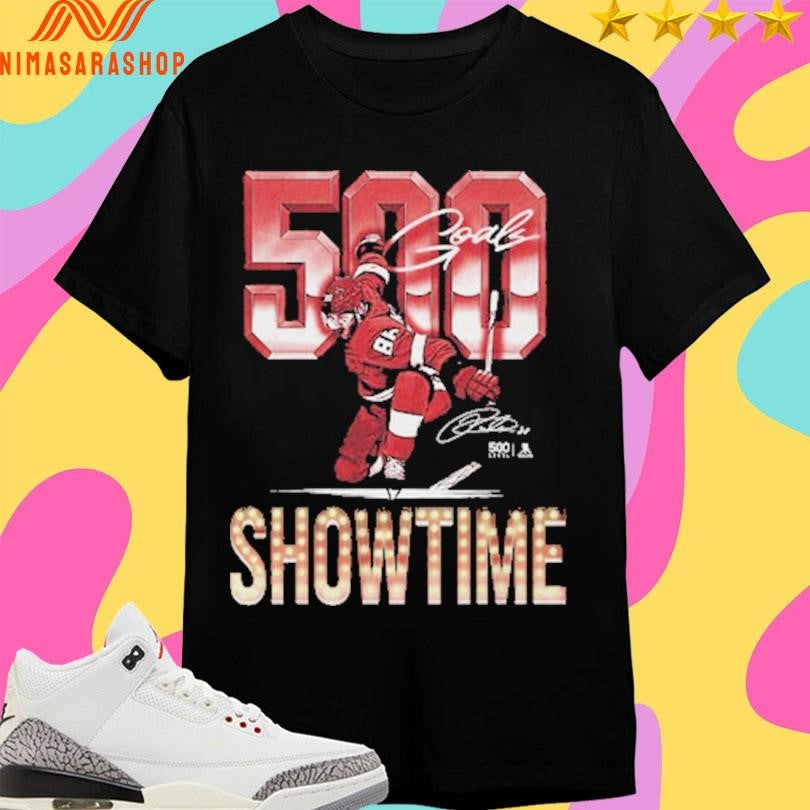 Patrick Kane Detroit 500 Goals Showtime Shirts