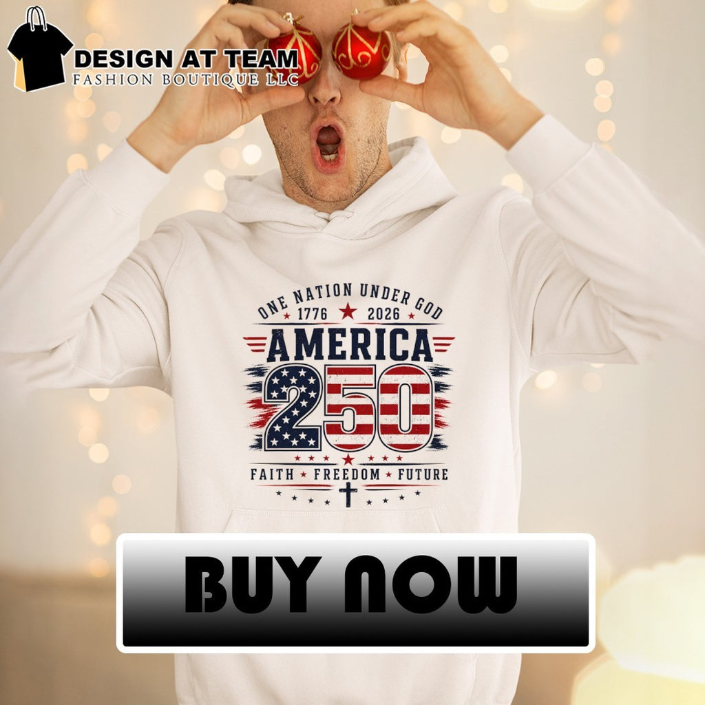 Patriotic American Celebration One Nation Under God 1776 2026 America 250 shirt