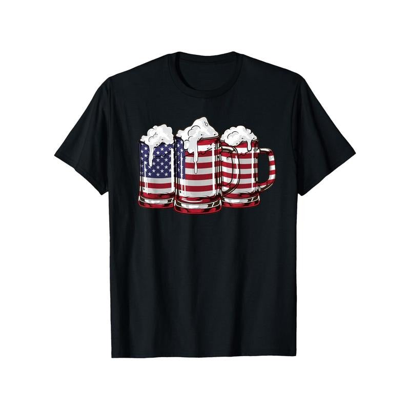 Patriotic Memorial Day - USA American Flag 4th of July T-Shirt style 02 Hoodie Sweatshirt | PrintMintTees.com