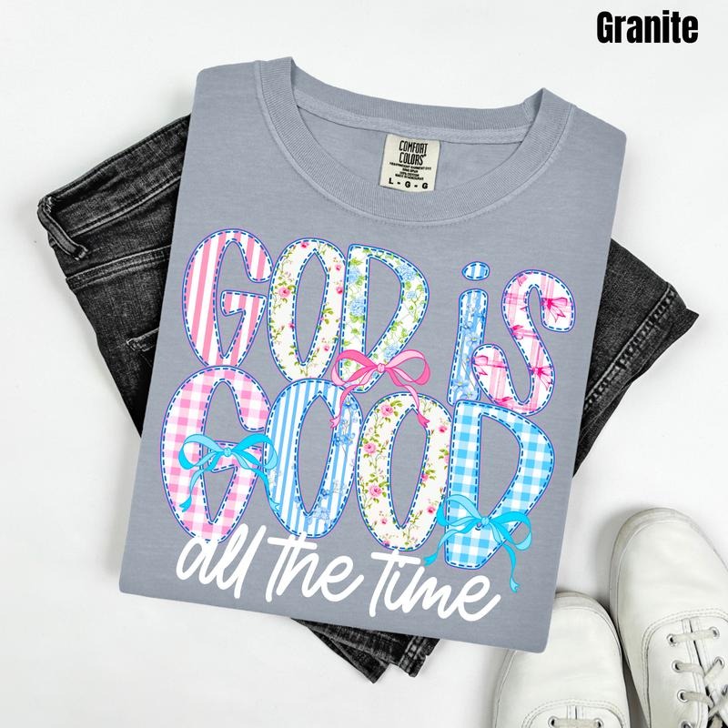Patterns God Is Good Comfort Colors T-Shirt 'NLB' Hoodie, Sweatshirt | PrintMintTees.com