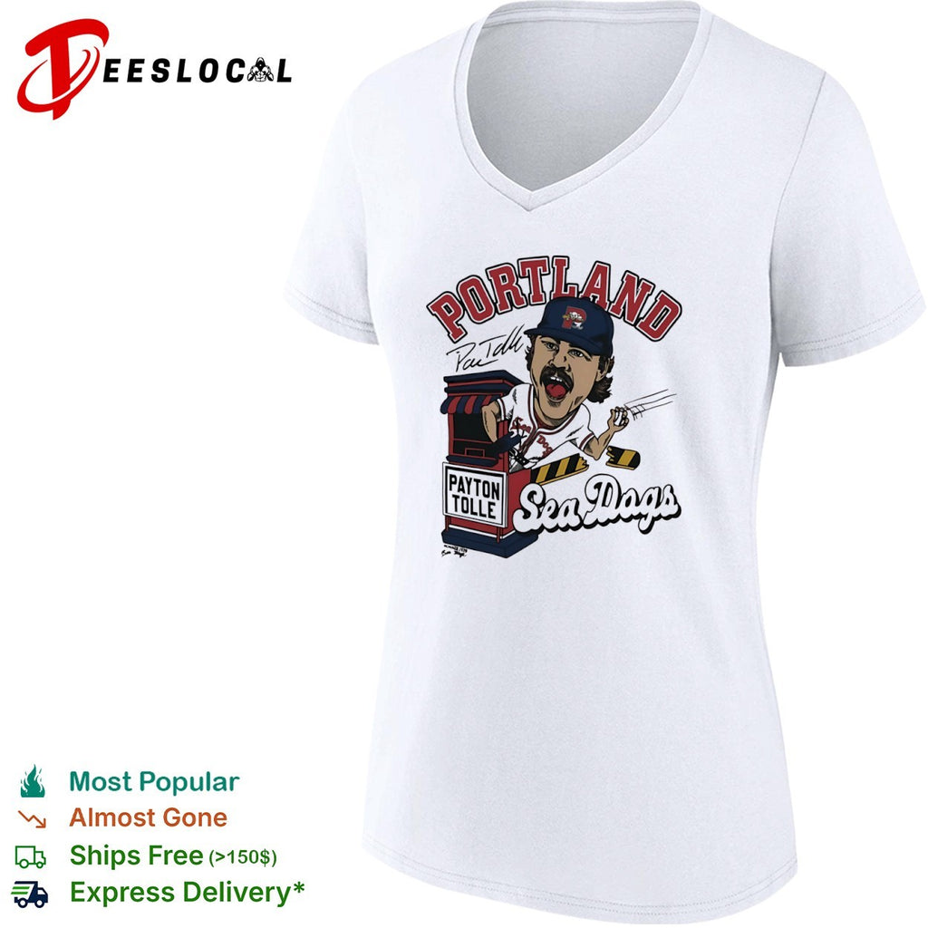 Payton Tolle Portland Sea Dogs baseball shirt