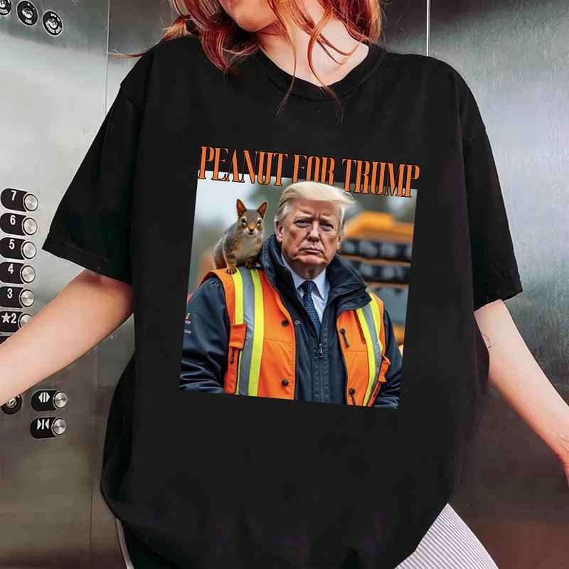 Peanut Trump Supporter Rally Shirt - Casual Comfort Election T-Shirt for Men, Women, Full Sizes Hoodie Sweatshirt