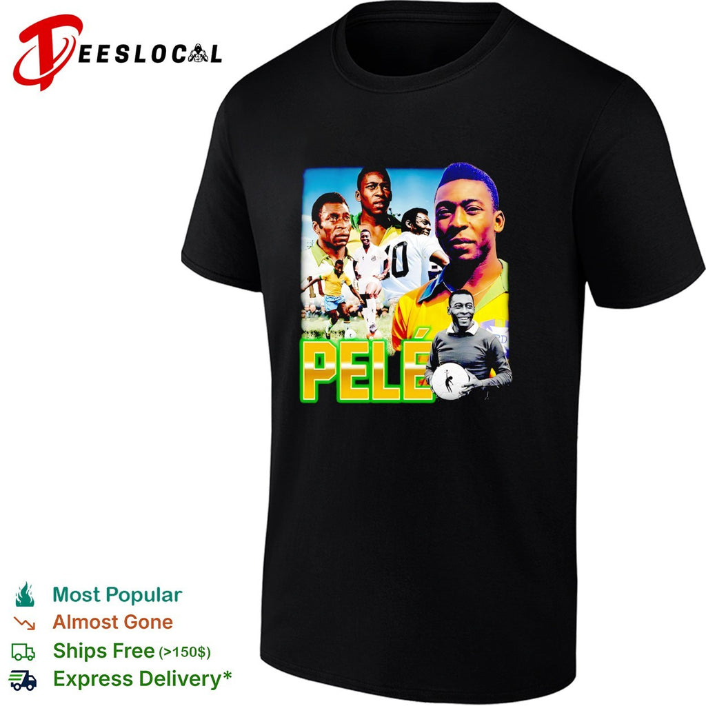 Pele Brazil collage shirt