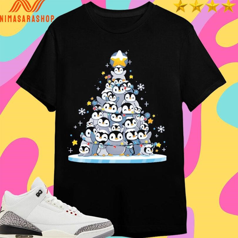 Penguin Christmas Tree 2025 Shirts