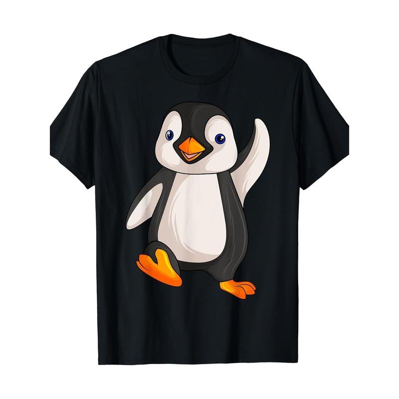Penguin Cute Animal T-shirt for men Made in USA Hoodie Sweatshirt | PrintMintTees.com