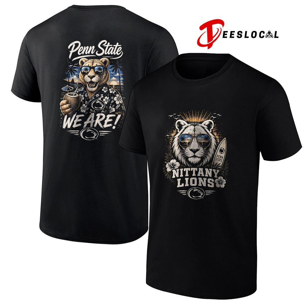Penn State Nittany Lions NCAA Tropical mascot shirt