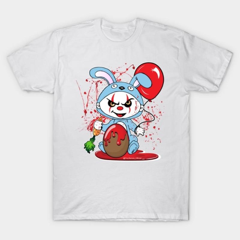 Penny Bunny T-Shirt - Cute Rabbit with Lucky Coin Print for Men & Women style 02 Hoodie Sweatshirt | PrintMintTees.com
