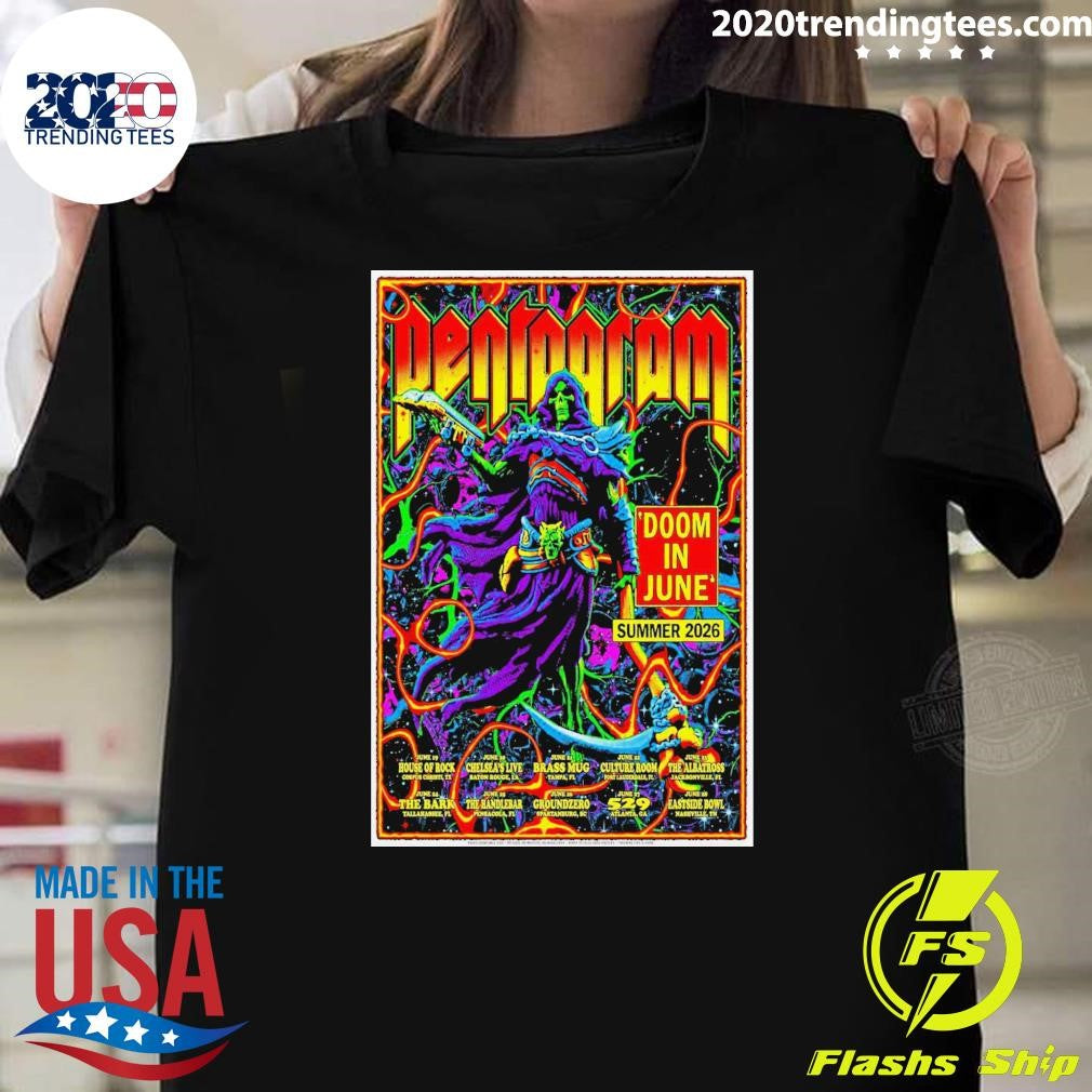 Pentagram Tour Summer 2026 Shirt