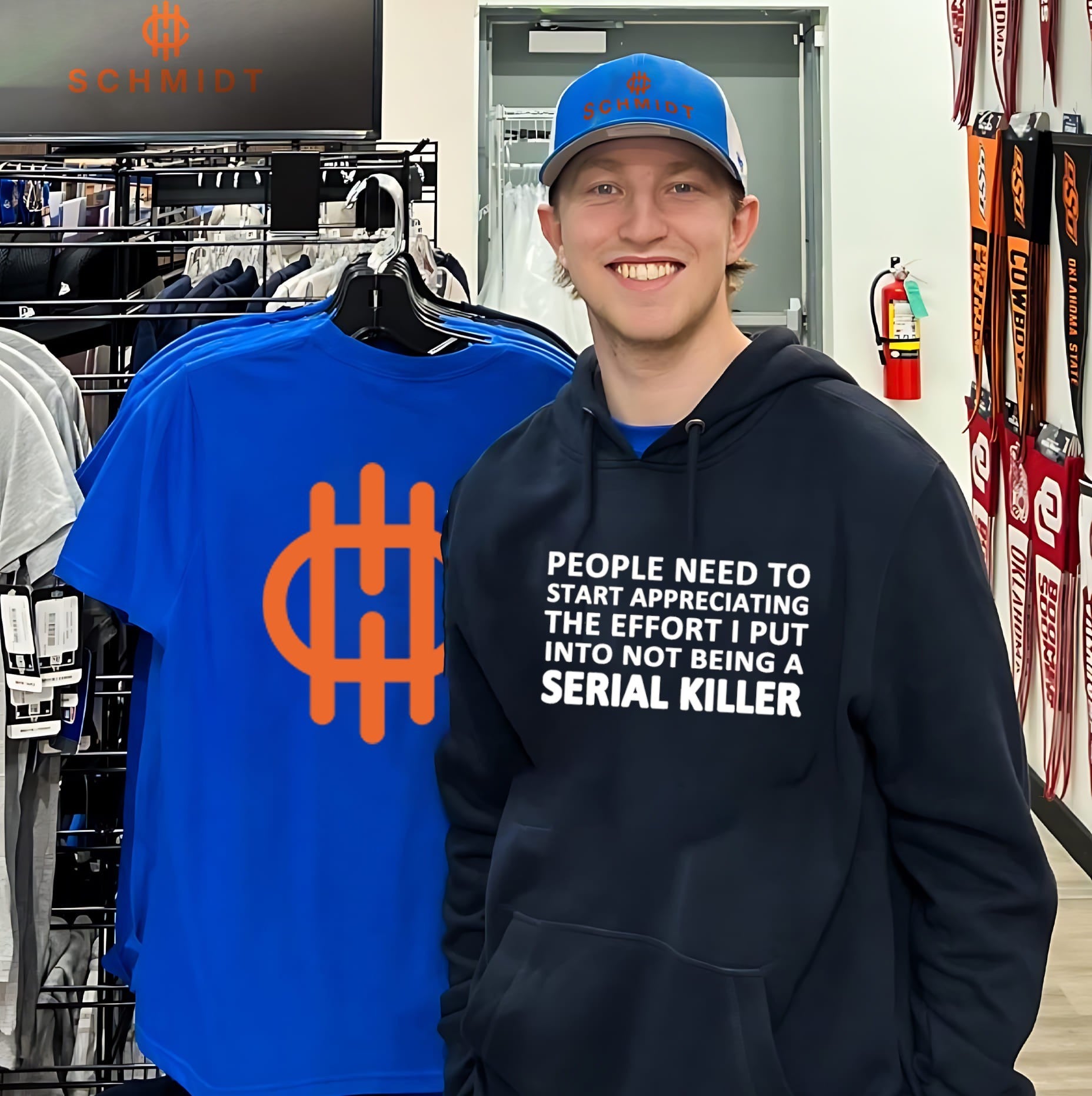 People need to start appreaciating the effort I put into not being a serial killer shirt