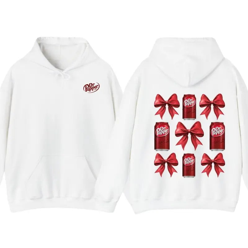 Pepper Bow 2 Sided Hoodie T-Shirt, Pepper Hoodie For Men For Woman, Trendy Shirt Sweatshirt | PrintMintTees.com