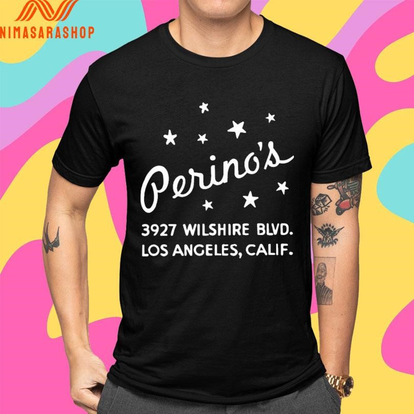 Perino’s 3927 Wilshire Blvd Los Angeles California Shirts