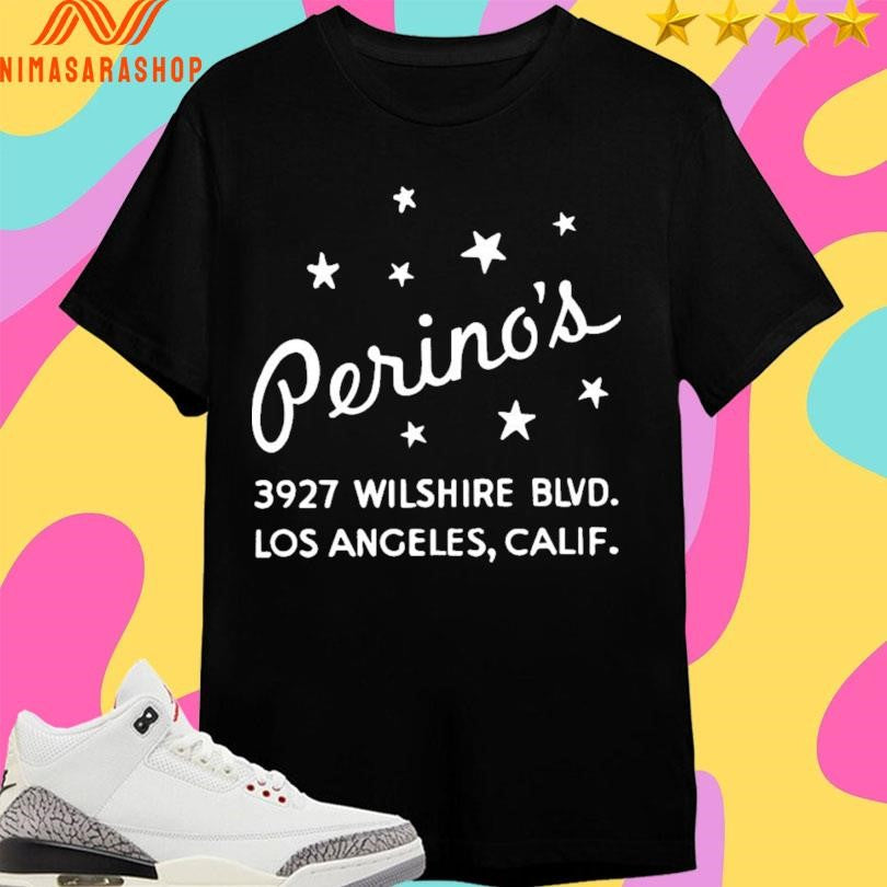 Perino’s 3927 Wilshire Blvd Los Angeles California Shirts