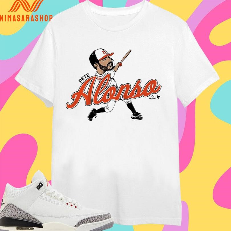 Pete Alonso Baltimore Caricature Baltimore Orioles 2025 Shirts