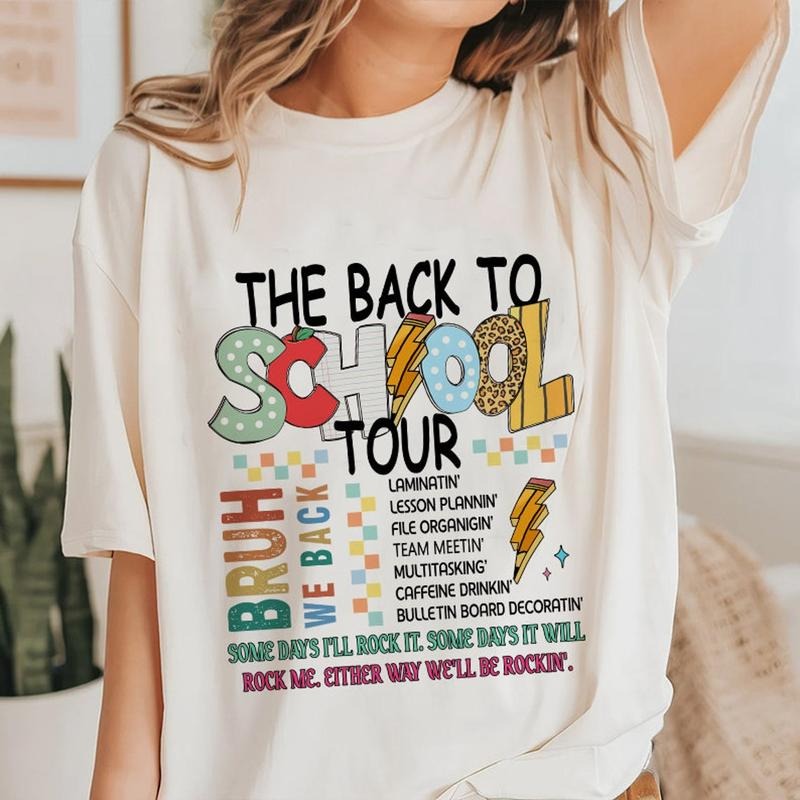 Petthouse The Back To School Tour T Shirt, Bruh We Back T Shirt, Back To School T Shirt Hoodie Sweatshirt | PrintMintTees.com