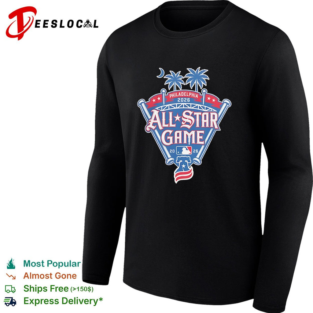 Philadelphia 2026 All Star Game MLB Baseball Liberty Bell Palm Trees Event shirt