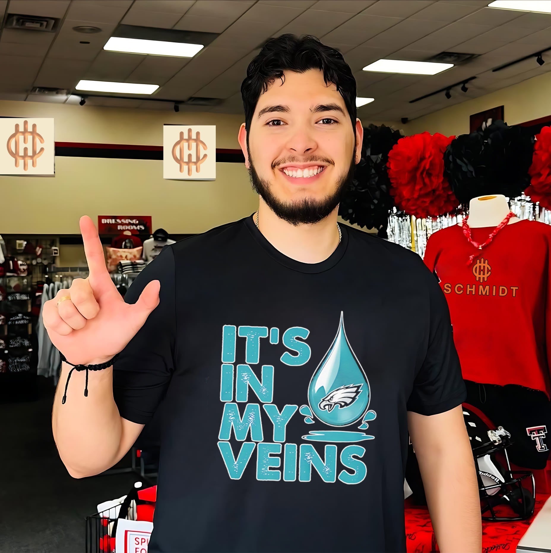 Philadelphia Eagles it’s in my veins shirt
