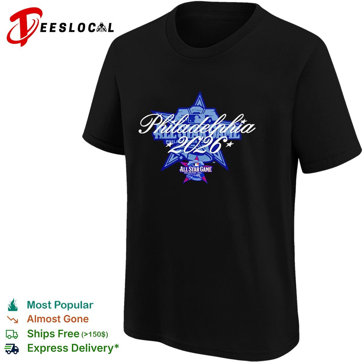 Philadelphia MLB All Star Game 2026 bell star shirt