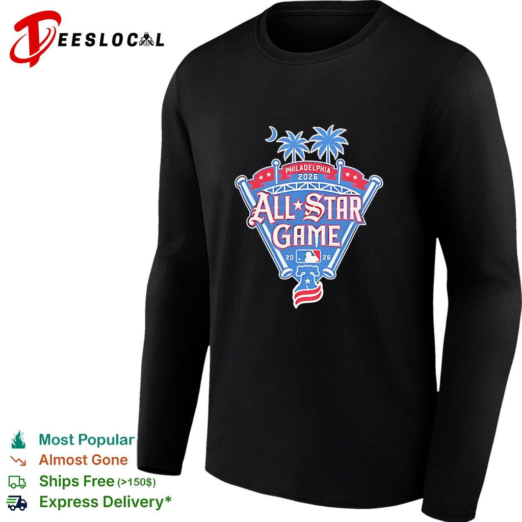 Philadelphia Phillies 2026 All Star Game MLB Baseball Liberty Bell Palm Trees Event shirt