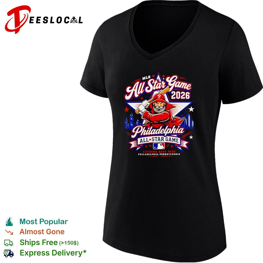 Philadelphia Phillies 2026 MLB All Star Game Citizens Bank Park Baseball shirt