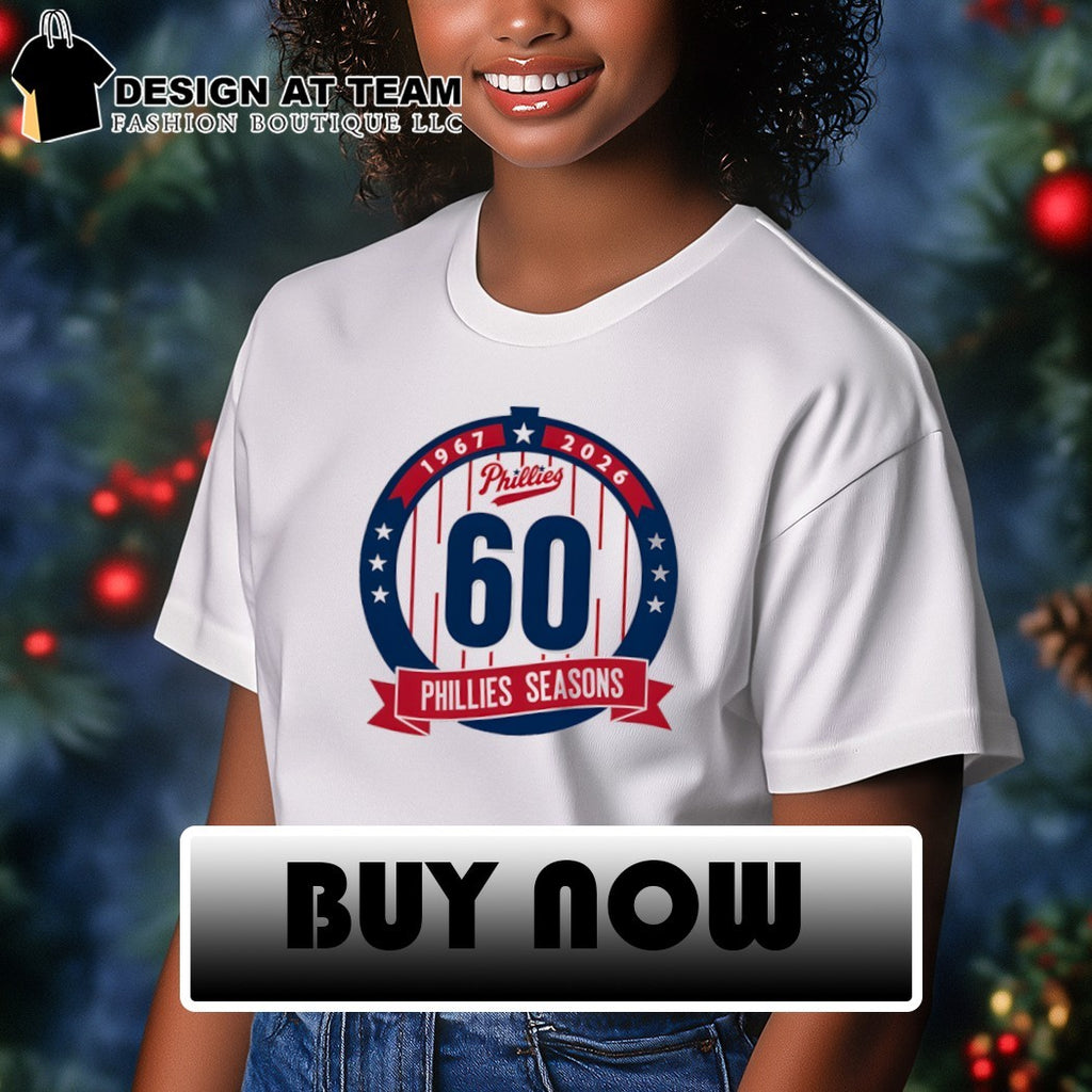Philadelphia Phillies Baseball Phillies Season 60th Anniversary 1967 2026 shirt
