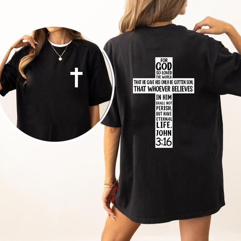Philippians John 316 Bible Verses Cross Jesus Christ Classic Gospel Christian T-Shirts, Hoodie, Sweatshirt