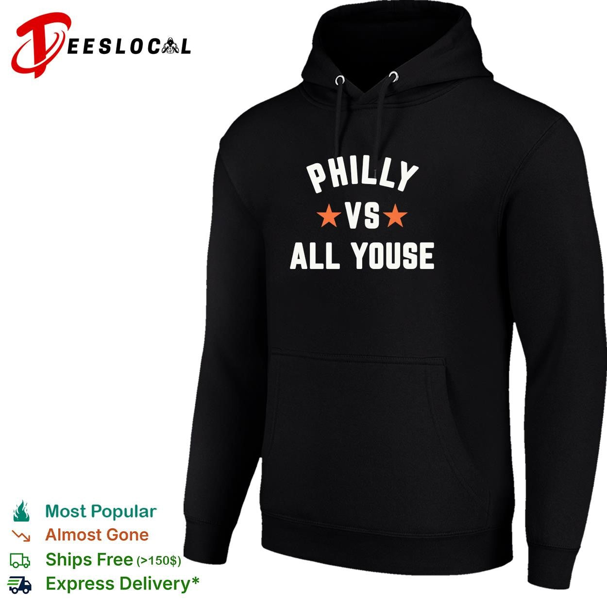 Philly vs all youse double stars shirt