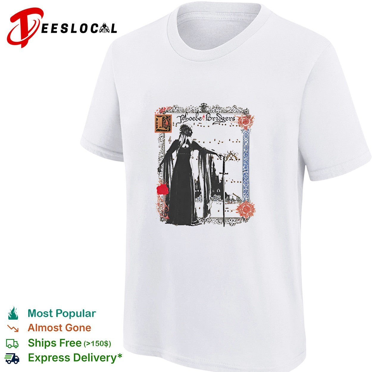 Phoebe Bridgers Lost Boys Sword shirt