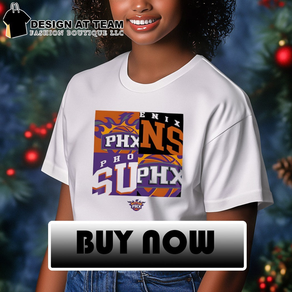 Phoenix Suns New Era NBA Basketball 2026 logo shirt