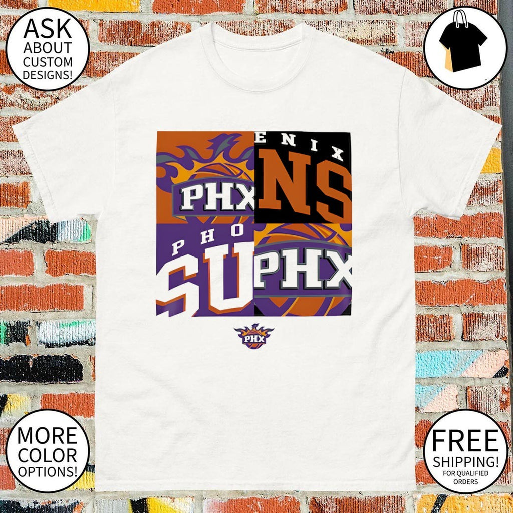 Phoenix Suns New Era NBA Basketball 2026 logo shirt