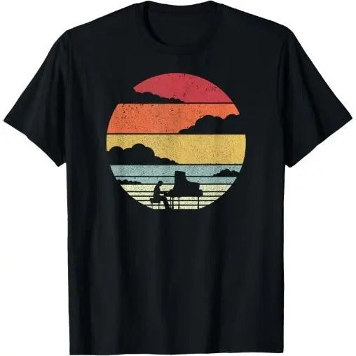 Piano Shirt. Retro Style T-Shirt For Pianist T-Shirt Made in USA Hoodie Sweatshirt | PrintMintTees.com