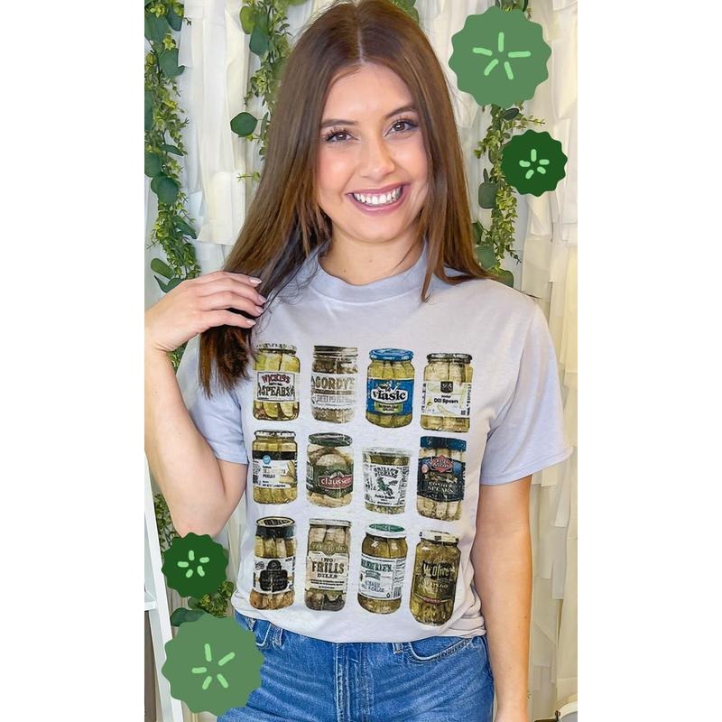 Pickle Obsessed Graphic T-Shirt Hoodie Sweatshirt | PrintMintTees.com
