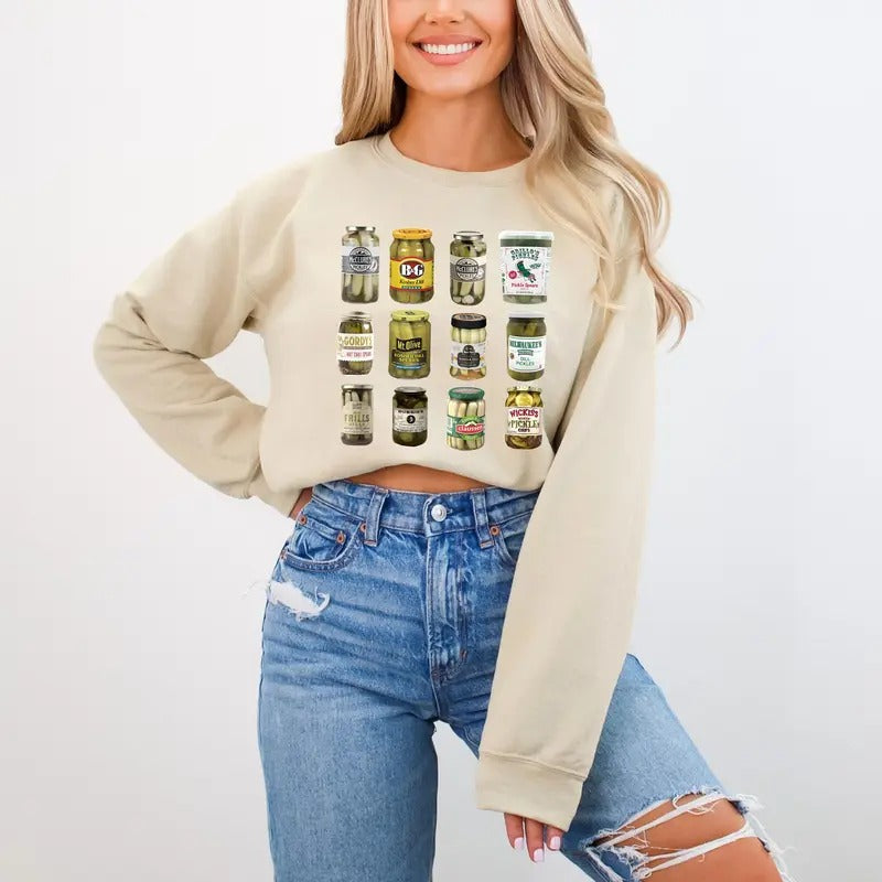 Pickle Retro Pickle Vintage Canned Pickles Pickle Jar Shirt Vintage T-Shirts, Hoodie, Sweatshirt