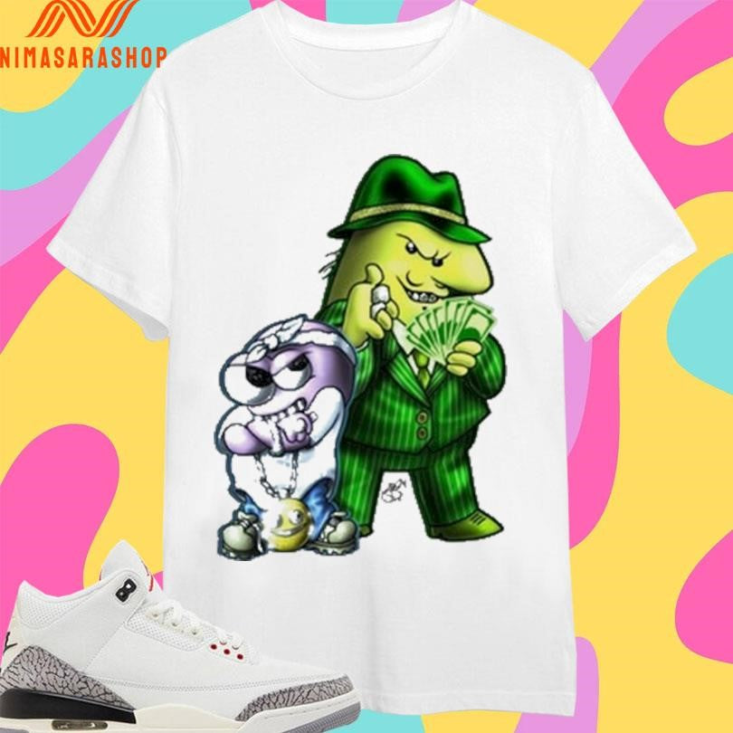 Pim And Charlie Cool Gangsta Friends Smiling Friends Shirts