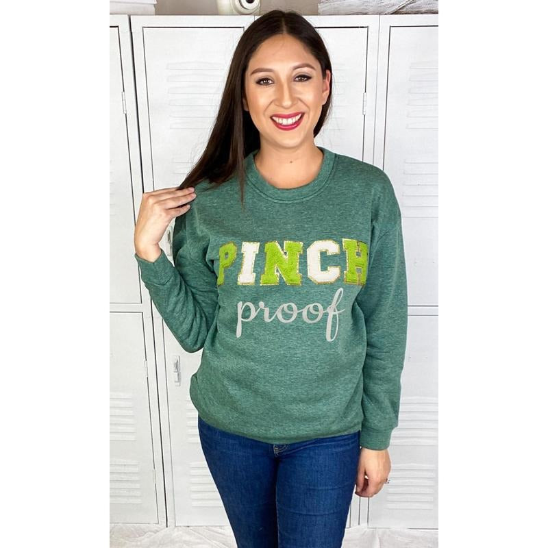 Pinch Proof Ideal Chenille Sweatshirt Shirt Hoodie | PrintMintTees.com