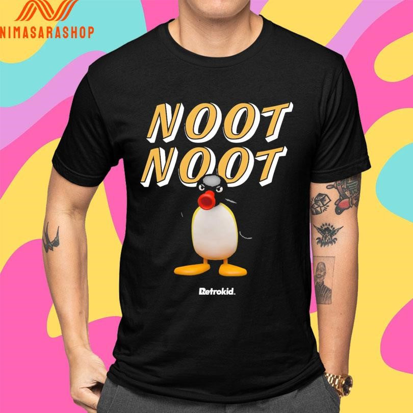 Pingu Noot Noot Retrokid Shirts