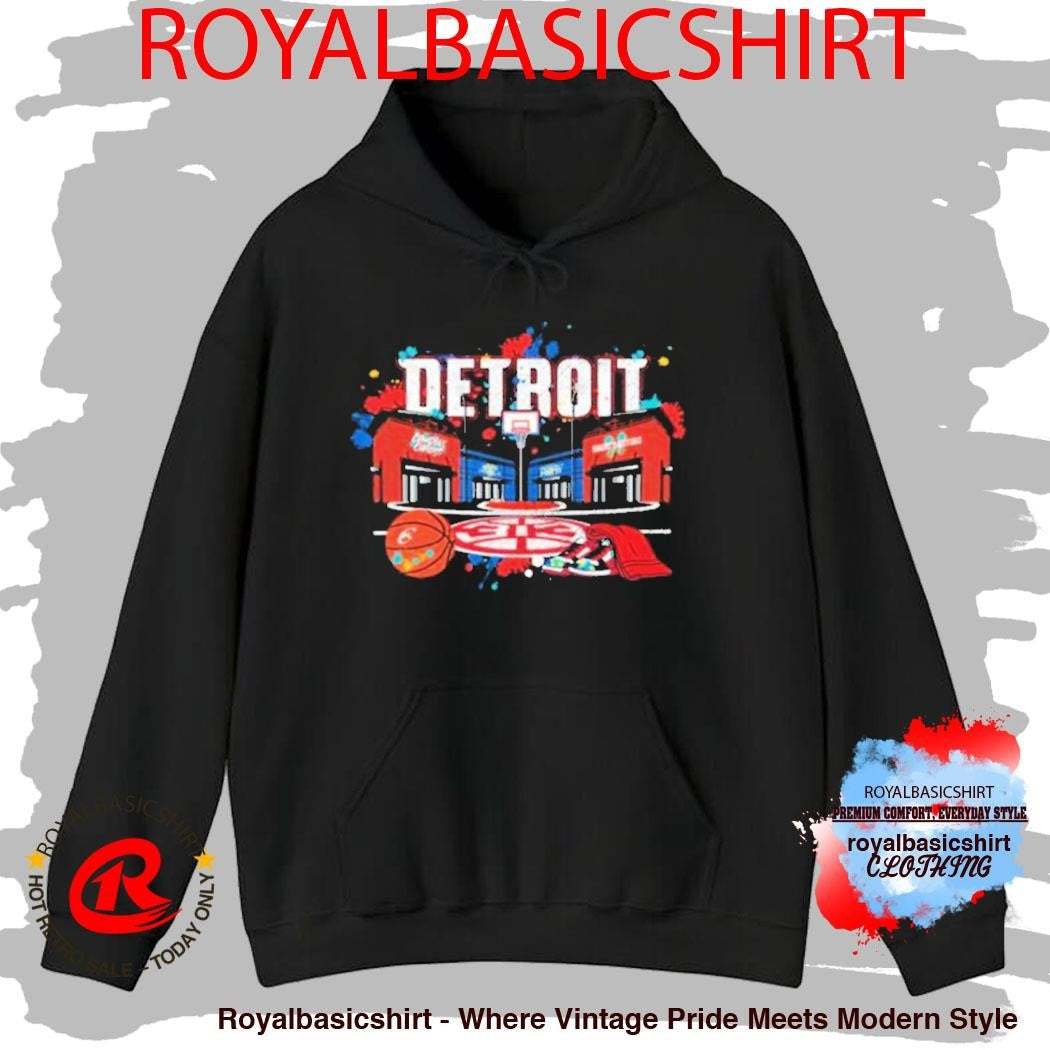 Pistons City Of Hoop Dreams Shirt