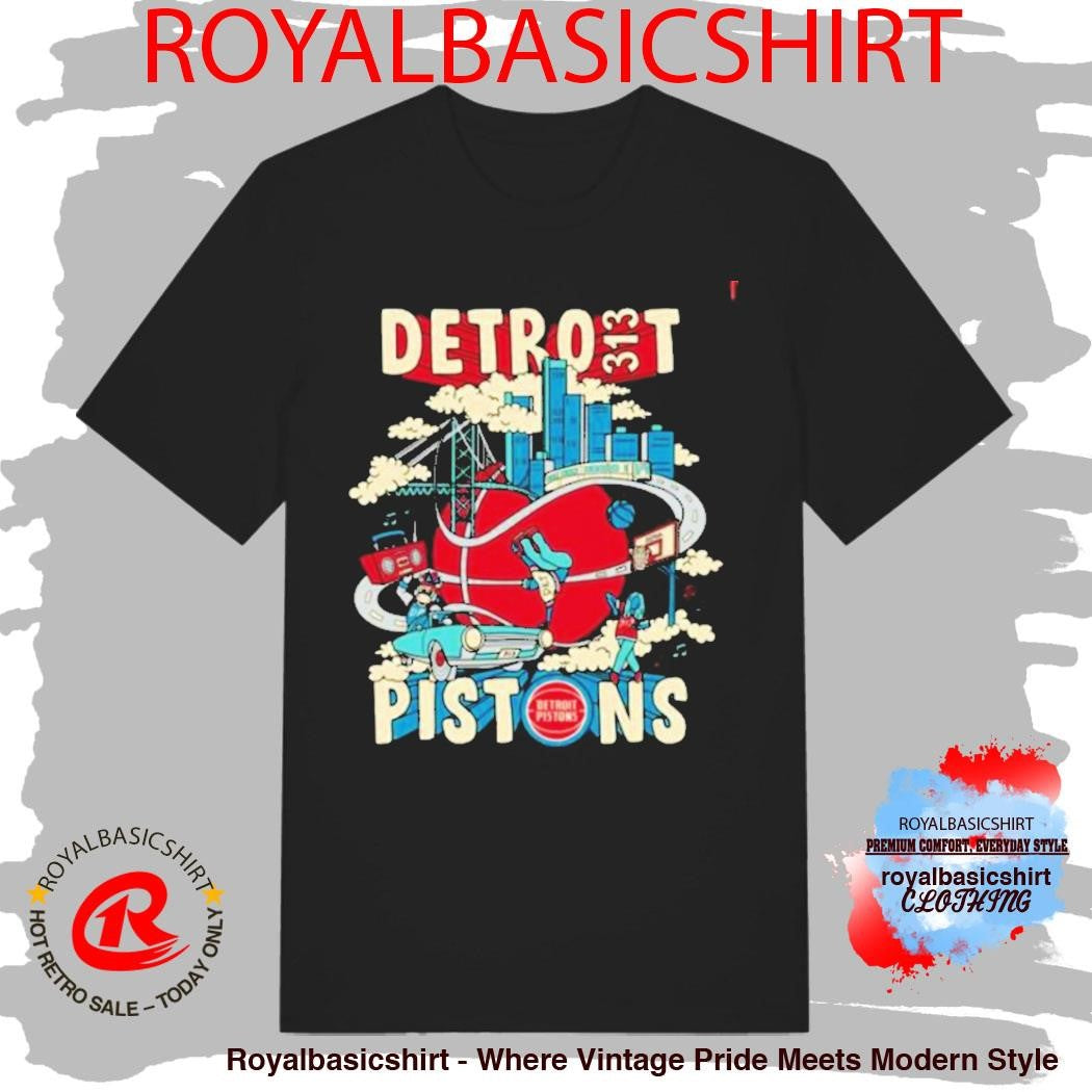 Pistons Motor City Motion Shirt