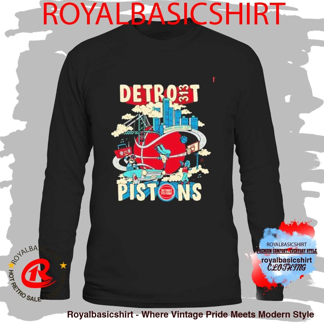 Pistons Motor City Motion Shirt