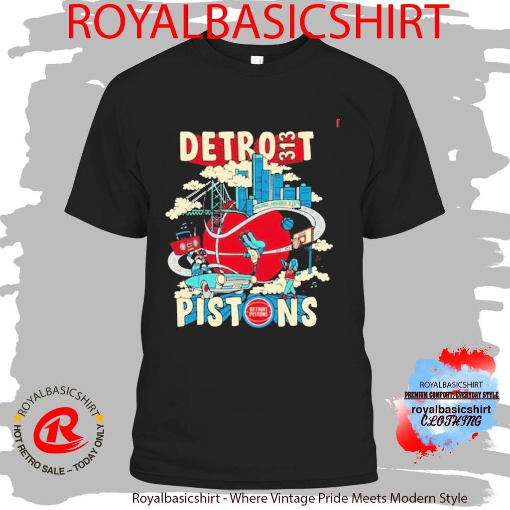 Pistons Motor City Motion Shirt