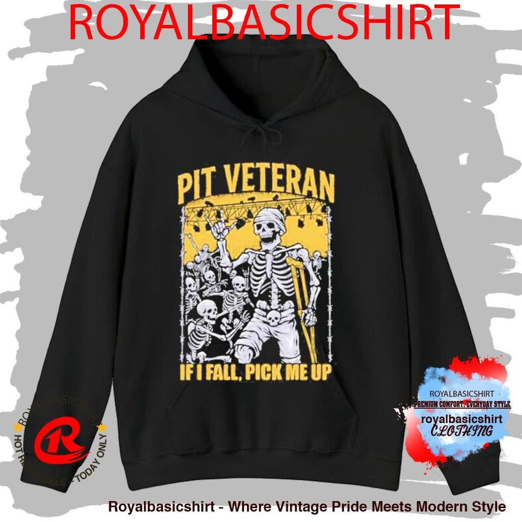 Pit Veteran If I Fall Pick Me Up Shirt