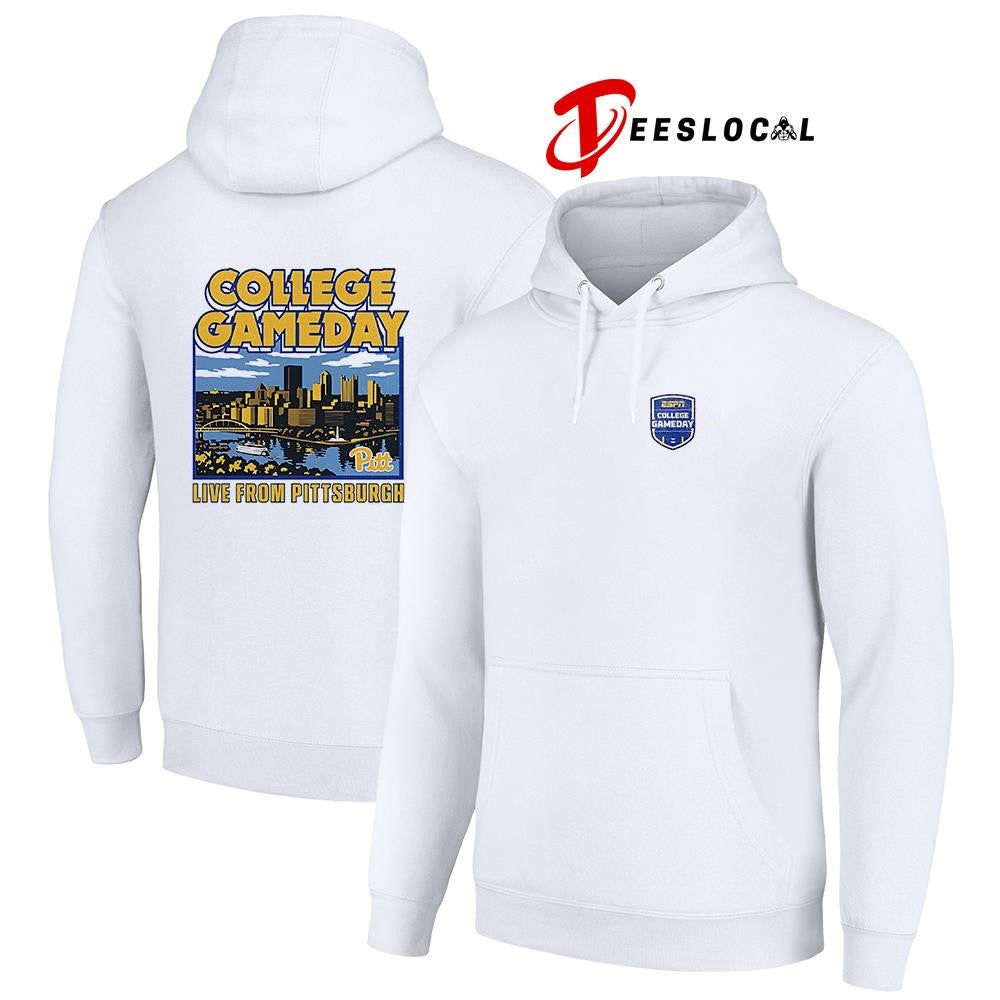 Pittsburgh Panthers College Gameday Stadium live from Pittsburgh graphic shirt