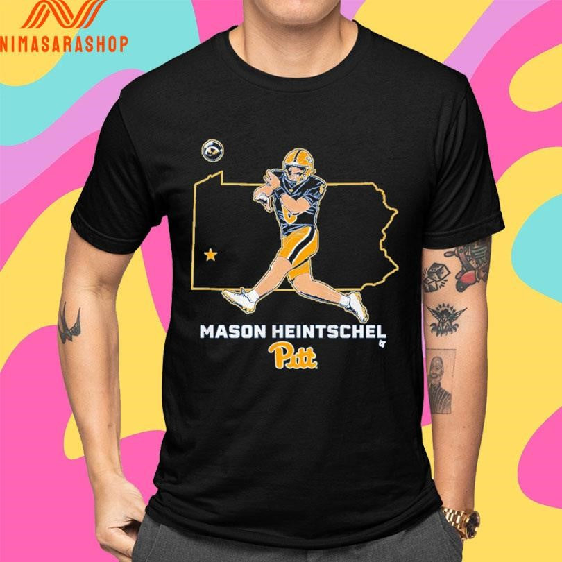 Pittsburgh Panthers Football Mason Heintschel State Star Shirts