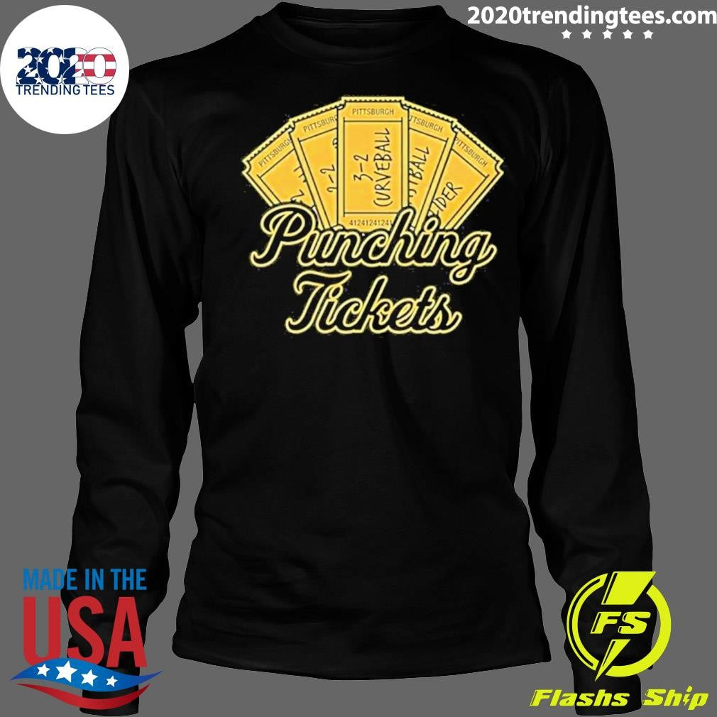 Pittsburgh Pirates Baseball Punching Tickets Curveball Slider 2026 Tee Shirt