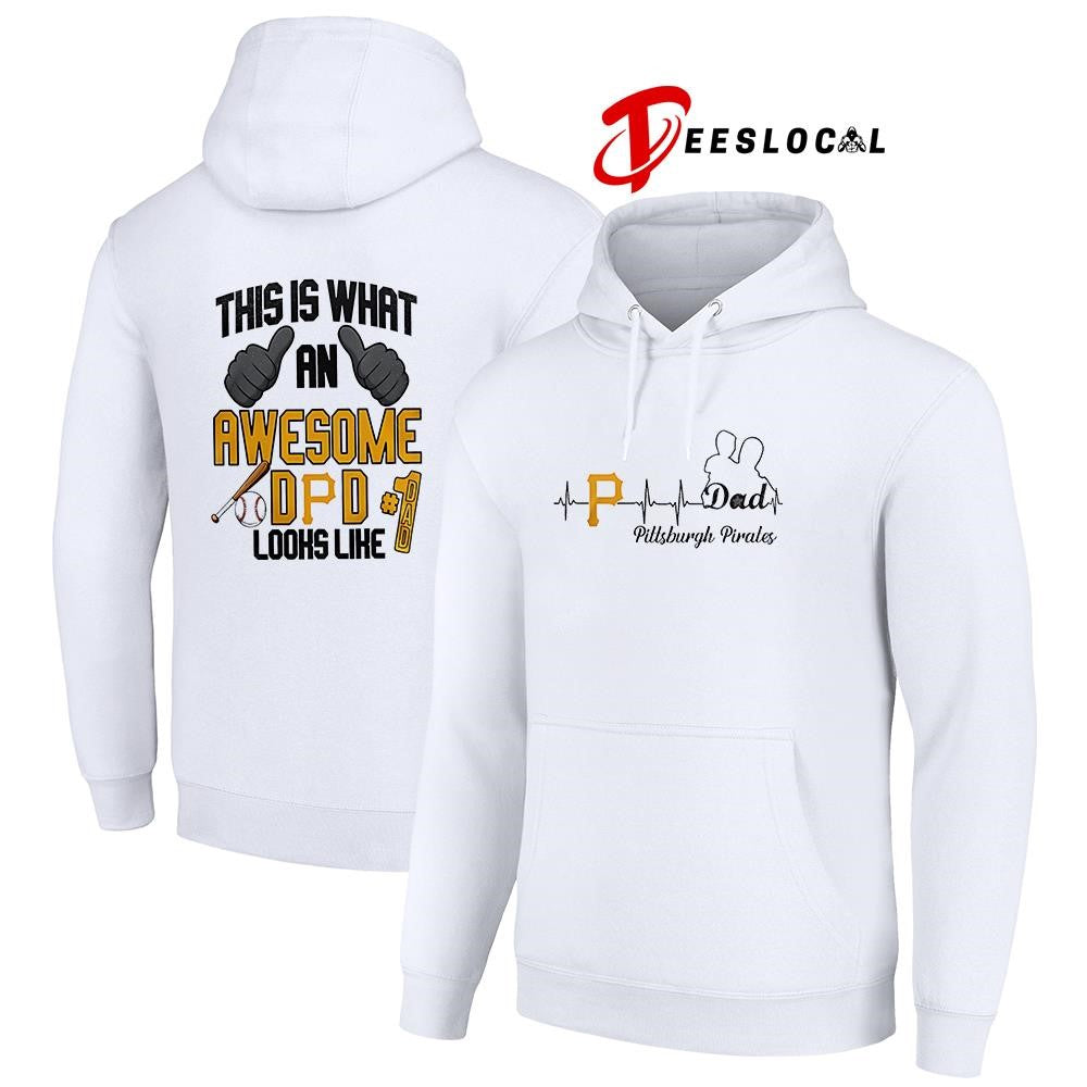 Pittsburgh Pirates Father Day this is what an awesome dad looks like shirt