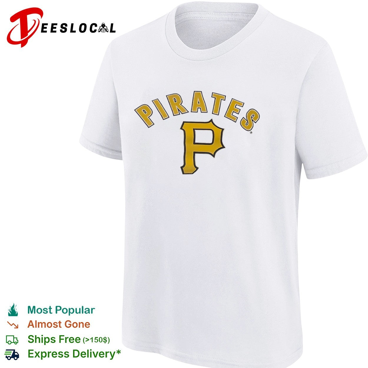 Pittsburgh Pirates baseball team logo shirt
