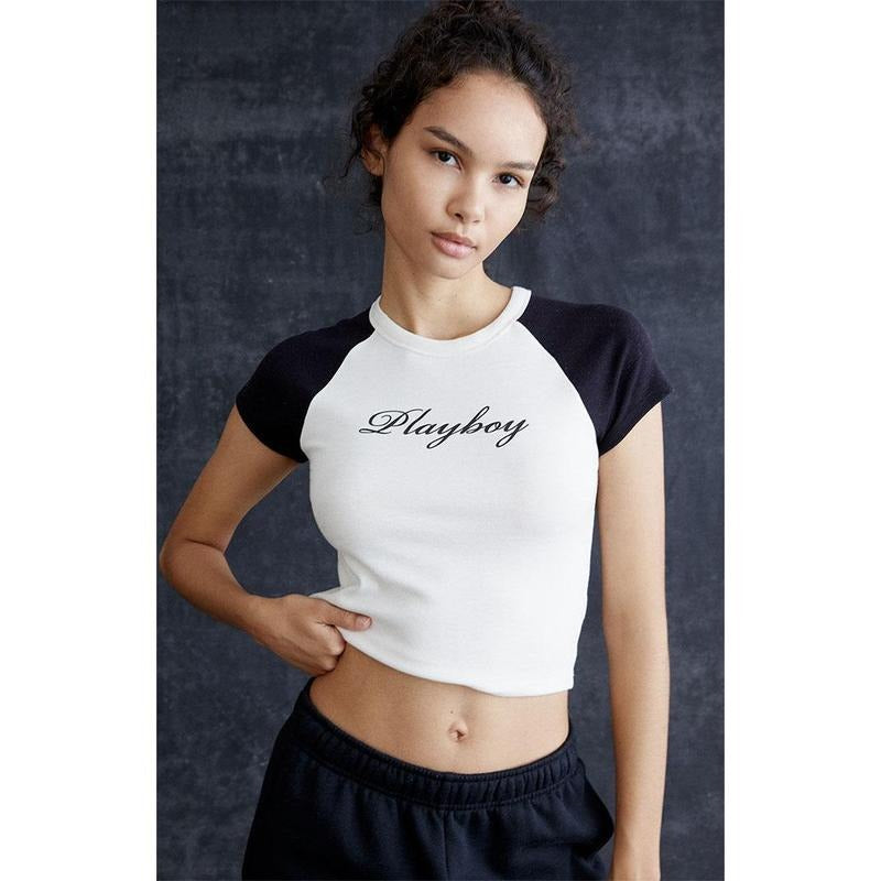 Playboy Women's By PacSun Raglan T-Shirt Hoodie, Sweatshirt | PrintMintTees.com